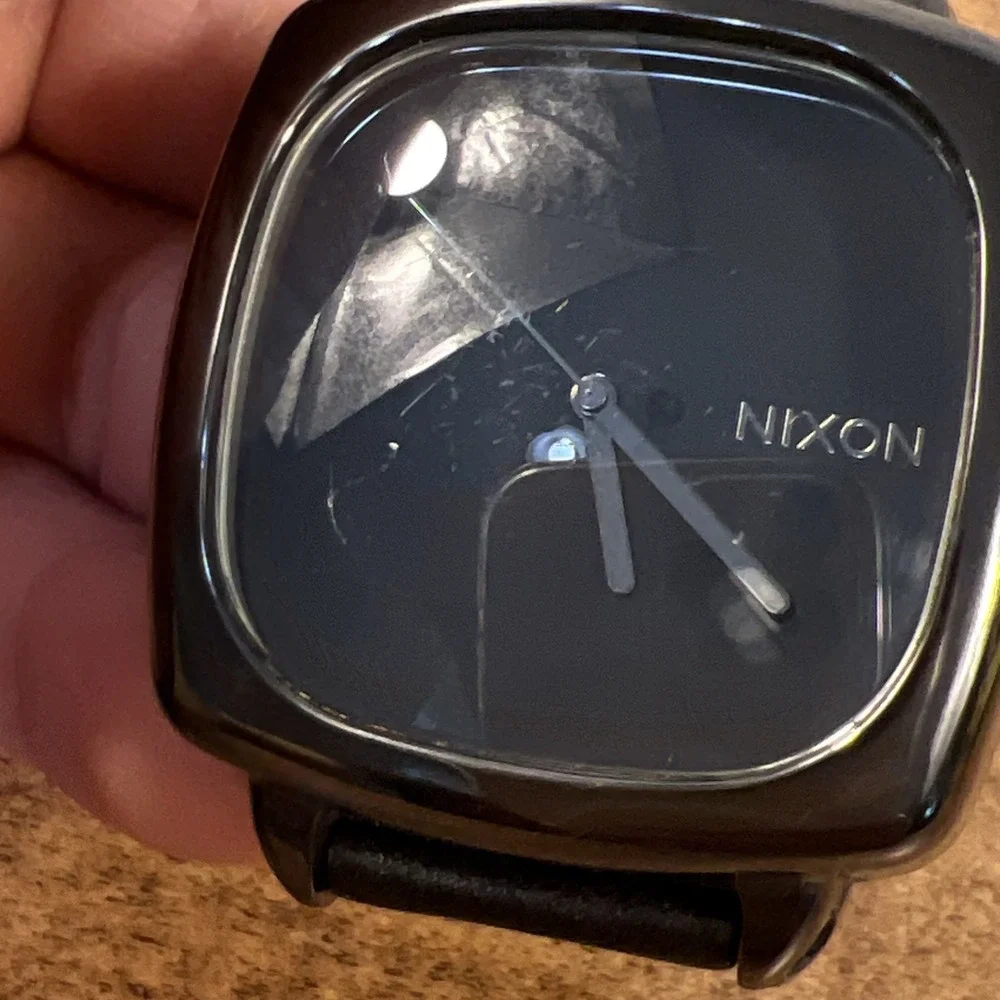 Men's Nixon Hot Stepper‎ The Ceramic Shutter 42mm Square Case Ceramic Watch